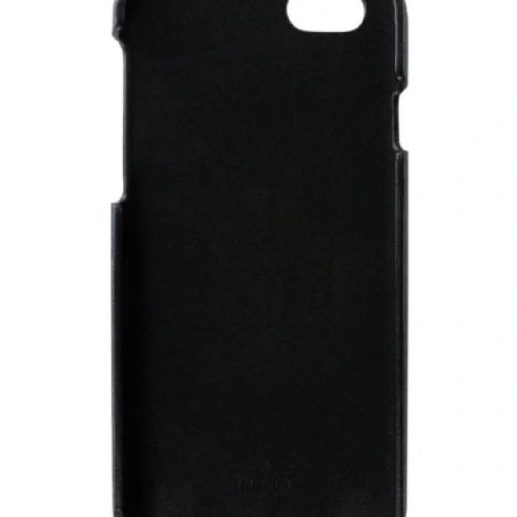 (CFL) Gucci Black Coated Canvas L'Aveugle Par Amour iPhone 7 Case, New in Box